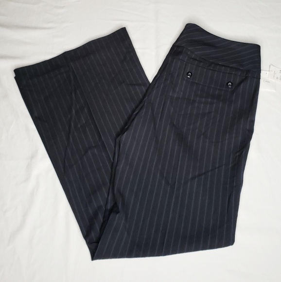 ‼SOLD‼ Cabi Pinstripe Trouser Pants Wide Leg - Picture 6 of 8